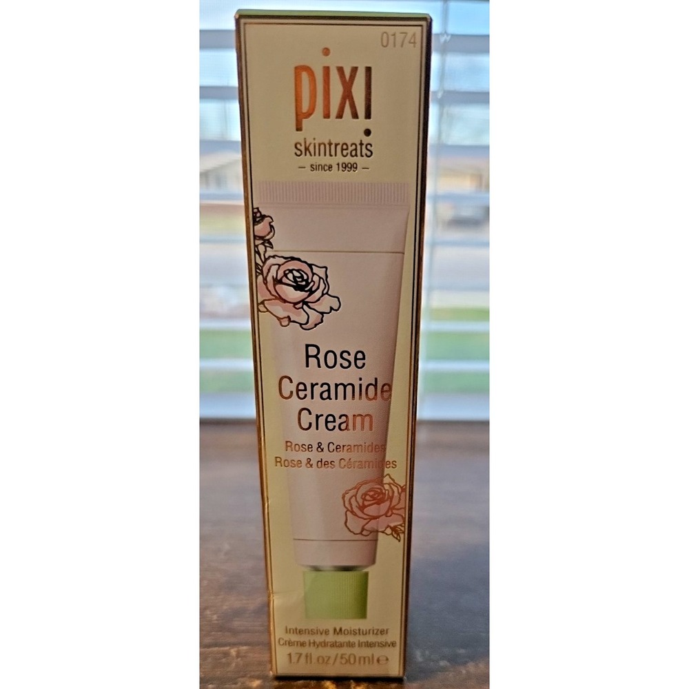 Pixi Rose Ceramide Cream 1.7 oz / 50 ml Intensive Moisturizer New in Box